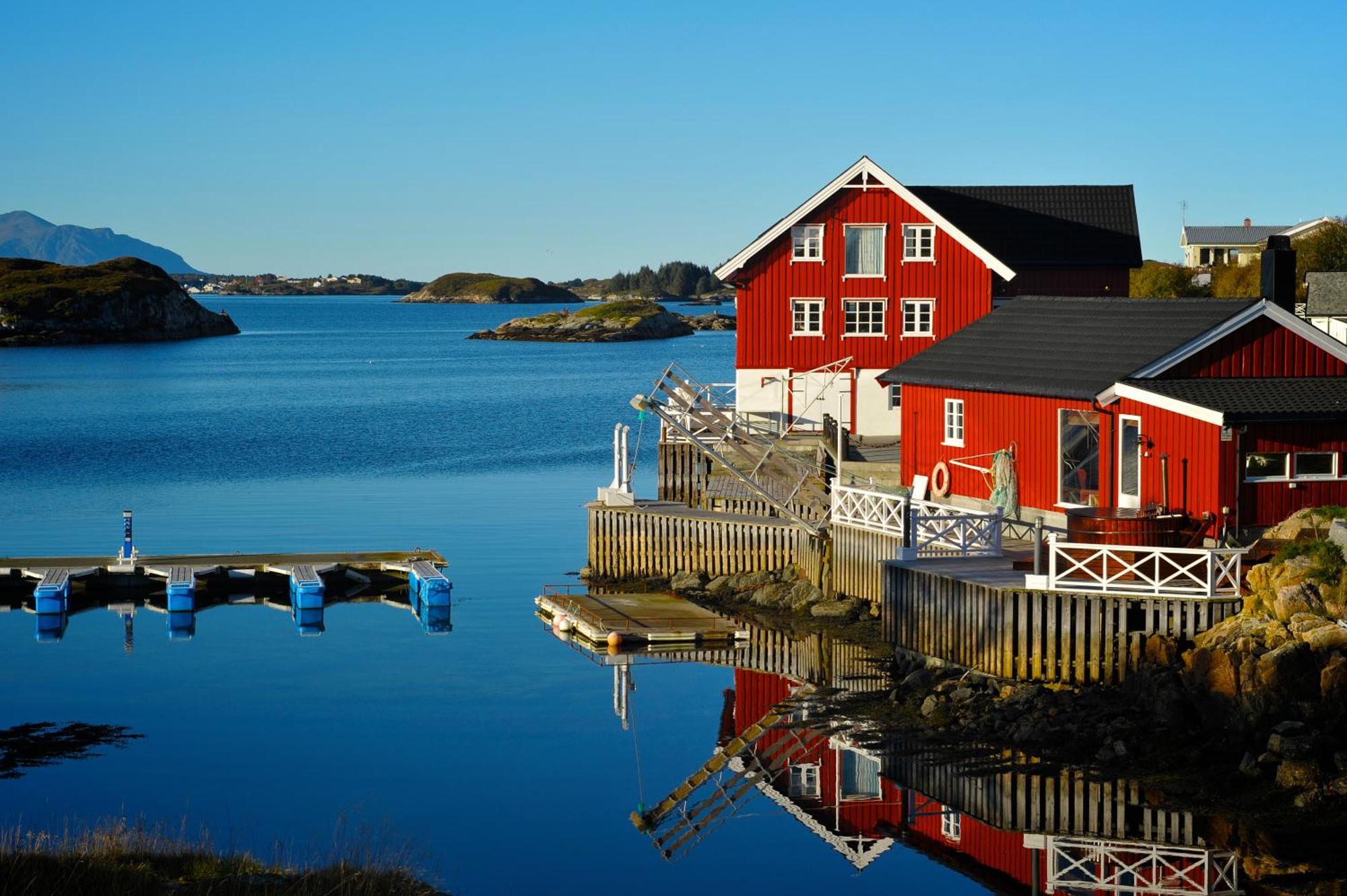 شقة Atlantic Road Seaside Housing Litlrossoya المظهر الخارجي الصورة